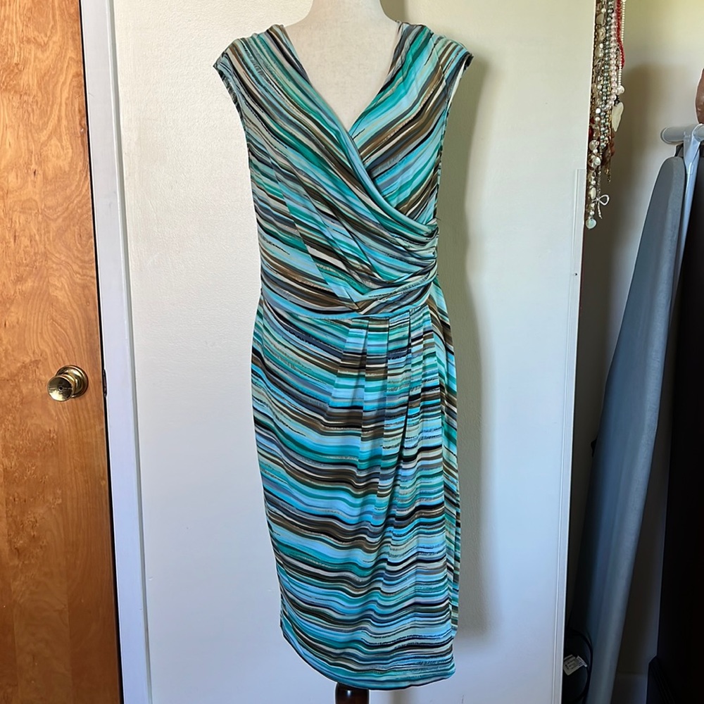 London Times stretchy dress size 14